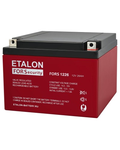 ETALON FORS 1226. Аккумулятор герметичный свинцово-кислотный. ETALON в Коломне