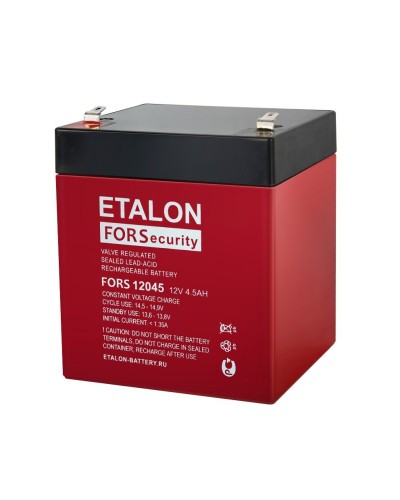ETALON FORS 12045. Аккумулятор герметичный свинцово-кислотный. ETALON в Коломне