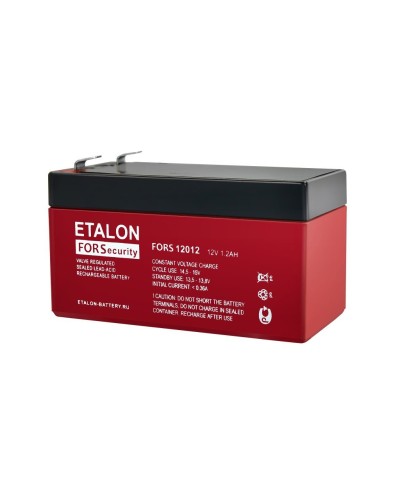 ETALON FORS 12012. Аккумулятор герметичный свинцово-кислотный. ETALON в Коломне