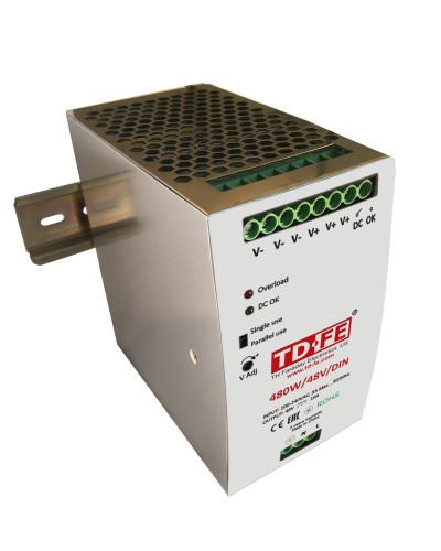 480W/48V/DIN. Блок питания. FARADAY в Коломне