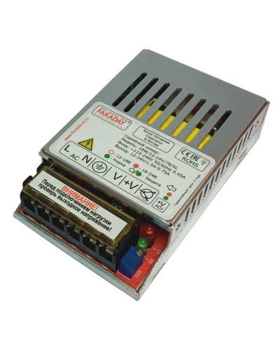 18W/12-24V/78AL. Импульсный блок питания. FARADAY в Коломне