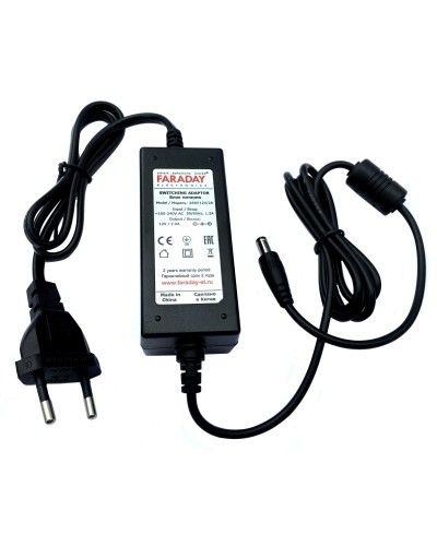 24W/12V/2A. Импульсный блок питания в пластиковом корпусе. FARADAY в Коломне