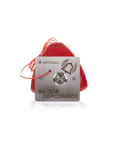 GC-0423B1. Проводная влагозащищенная кнопка вызова со шнуром. GETCALL в Коломне