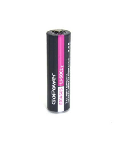 ER14505 GoPower. Литий-тионилхлоридный элемент питания. GoPower в Коломне