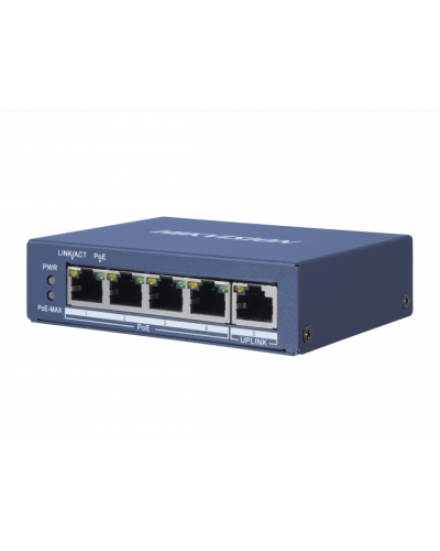 DS-3E0505P-E/M. Коммутатор с питанием POE. Hikvision в Коломне