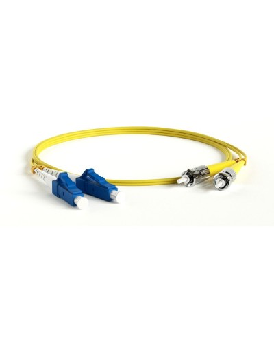 FC-D2-9-LC/UR-ST/UR-H-1M-LSZH-YL. Патч-корд волоконно-оптический ST-LC. Hyperline в Коломне