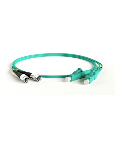 FC-D2-503-FC/PR-LC/PR-H-1M-LSZH-AQ. Патч-корд волоконно-оптический многомодовый. Hyperline в Коломне