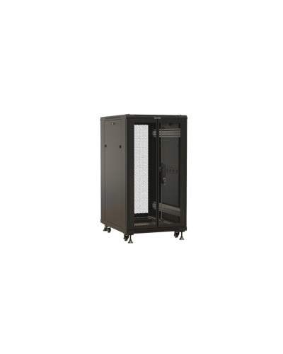 TTBR-2261-DD-RAL9004. Шкаф телекоммуникационный 19 напольный 22U. Hyperline в Коломне