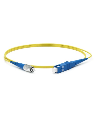 FC-S2-9-FC/UR-SC/UR-H-1M-LSZH-YL. Патч-корд волоконно-оптический одномодовый. Hyperline в Коломне