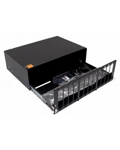FO-19R-3U-12xSLT-W140H42-96UN-BK. Кросс оптический 19. Hyperline в Коломне