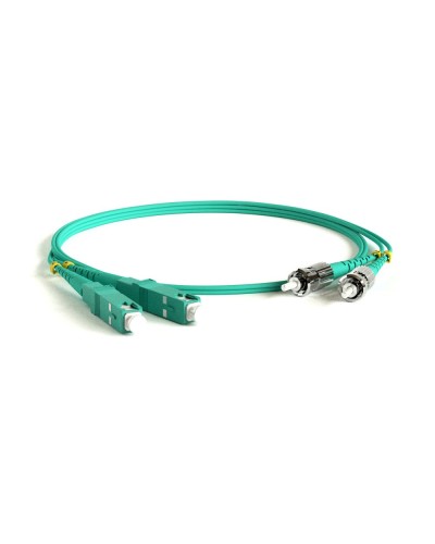 FC-D2-503-SC/PR-ST/PR-H-5M-LSZH-AQ. Патч-корд волоконно-оптический многомодовый. Hyperline в Коломне