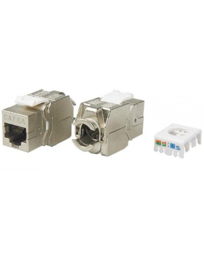 KJ8-8P8C-C6A-180-TLS-SH-F-WH. Вставка Keystone Jack RJ-45. Hyperline в Коломне
