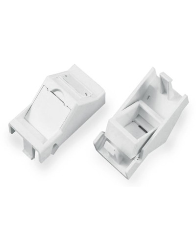 SIP2A-1K-M45-22.5. Вставка угловая 45x22.5 (аналог Mosaic) для 1 модуля формата Keystone Jack. Hyperline в Коломне