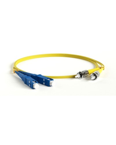 FC-D2-9-SC/UR-ST/UR-H-1M-LSZH-YL. Патч-корд волоконно-оптический ST-SC. Hyperline в Коломне