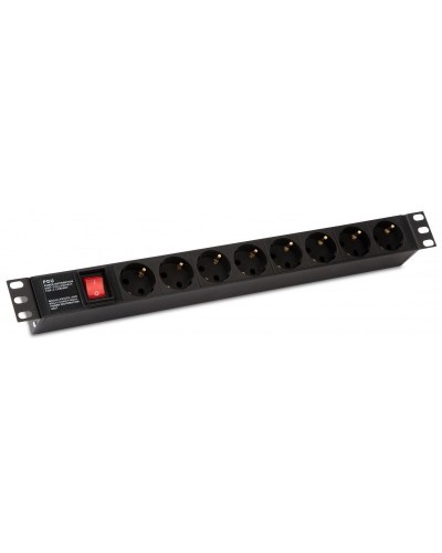 SHE19-8SH-S-IEC. Блок розеток 19. Hyperline в Коломне