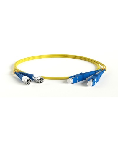 FC-D2-9-FC/UR-SC/UR-H-1M-LSZH-YL. Патч-корд волоконно-оптический SC-FC. Hyperline в Коломне