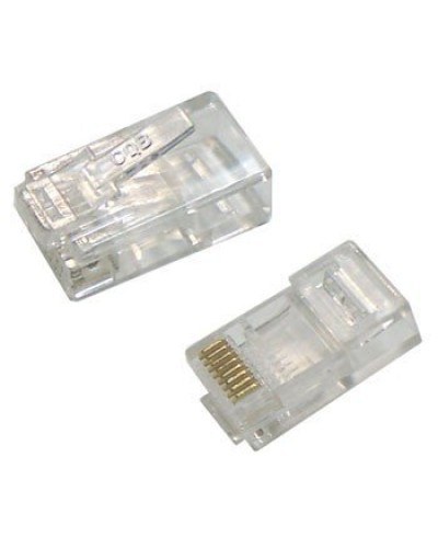 PLUG-8P8C-U-C5-100 (100 шт). Разъем RJ-45. Hyperline в Коломне
