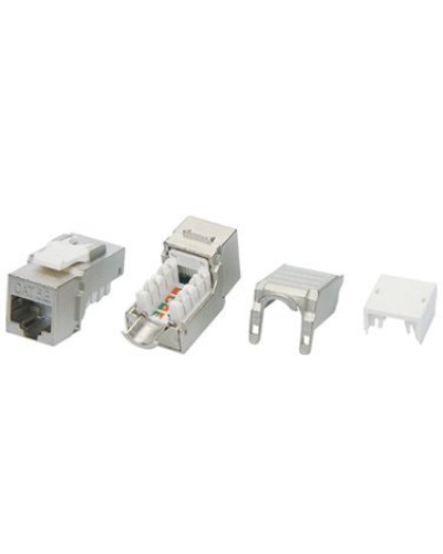 KJ9-8P8C-C5e-90-SH-F-WH. Вставка Keystone Jack RJ-45. Hyperline в Коломне