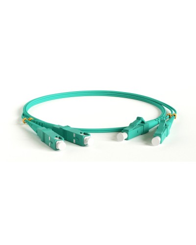 FC-D2-503-LC/PR-SC/PR-H-1M-LSZH-AQ. Патч-корд волоконно-оптический многомодовый. Hyperline в Коломне