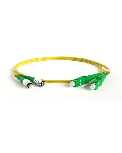 FC-D2-9-FC/AR-SC/AR-H-1M-LSZH-YL. Патч-корд волоконно-оптический SC-FC. Hyperline в Коломне