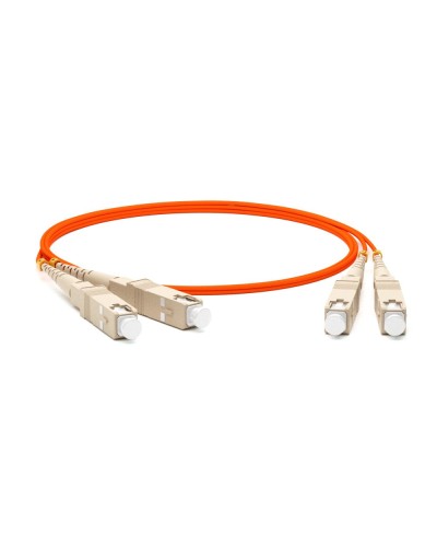 FC-D2-50-SC/PR-SC/PR-H-2M-LSZH-OR. Патч-корд волоконно-оптический SC-SC. Hyperline в Коломне