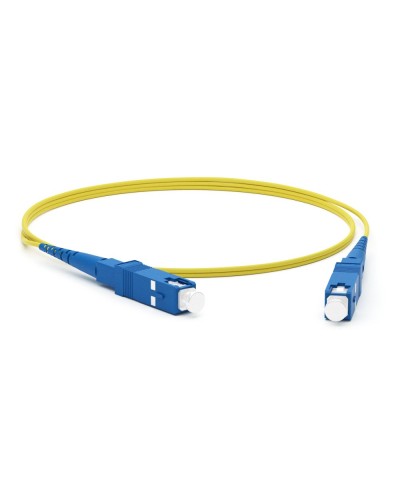 FC-S2-9-SC/UR-SC/UR-H-1M-LSZH-YL. Патч-корд волоконно-оптический одномодовый. Hyperline в Коломне