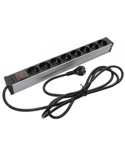 SHZ19-8SH-S-2.5EU. Блок розеток 19. Hyperline в Коломне