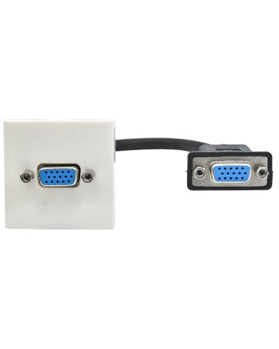 Розетка VGA M/M PRIMER РКМ-10-20-П белый IEK(PR-KK40D-RV-0-1-K01). Розетка. IEK в Коломне