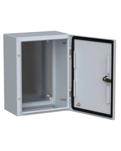 ЩМП-40.30.20 УХЛ1 IP66 400x300x200 TITAN 5 (TI5-10-N-040-030-020-66). Шкаф металлический с монтажной платой. IEK в Коломне