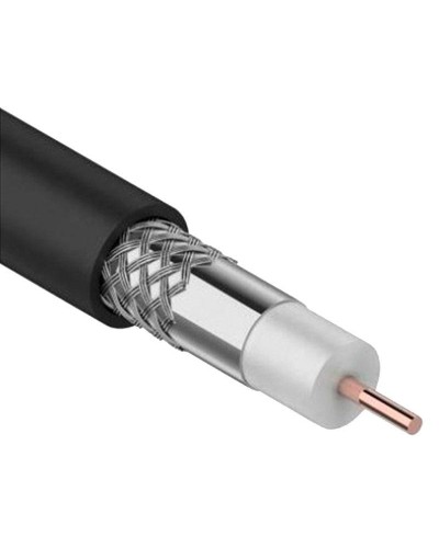 GENERICA RG59 CCS 75Ом FPE PVC белый (CC1-R5F1-111-100-G). Кабель коаксиальный омедненный. IEK в Коломне
