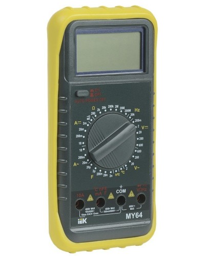 Мультиметр цифровой Professional MY64 (TMD-5S-064). Мультиметр цифровой. IEK в Коломне