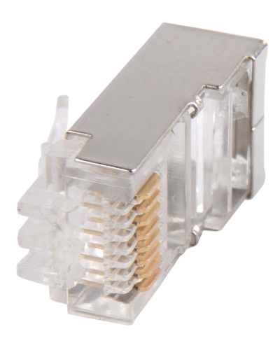 GENERICA Разъём RJ-45 FTP для кабеля кат. 5Е (20 шт) (CS3-1C5EF-G). Разъем RJ-45. IEK в Коломне