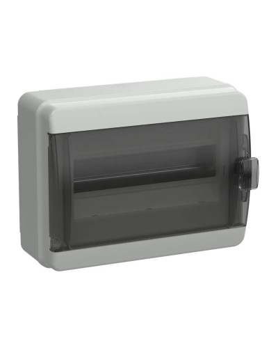 Корпус пластиковый КМПн-12 IP65 TEKFOR (TF5-KP72-N-12-65-K03-K02). Корпус модульный пластиковый черная прозрачная дверь. IEK в Коломне