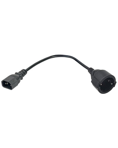 PC-C14D-10CM. Адаптер C14-Schuko. ITK в Коломне
