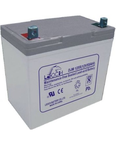 LEOCH DJM 1255. Аккумулятор герметичный свинцово-кислотный. LEOCH в Коломне