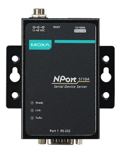 NPort 5110A. 1-портовый асинхронный сервер. MOXA в Коломне