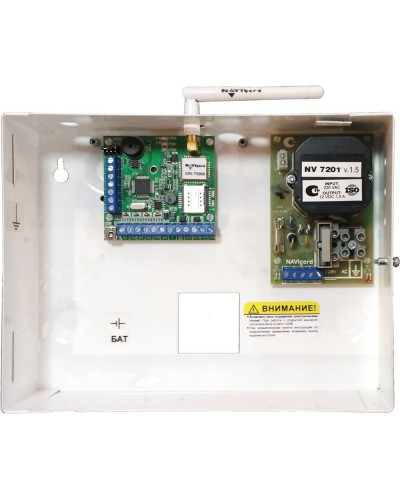 NV 1010c. Устройство оконечное объектовое приемно-контрольное c GSM коммуникатором. NAVIgard в Коломне