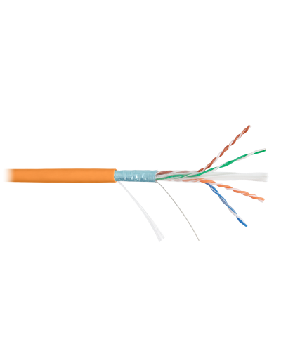 F/UTP 4pair, Cat6, Solid, In, нг(А)-HF (NMC 4240C-OR). Кабель «витая пара» (LAN) для структурированных систем связи. NIKOMAX в Коломне