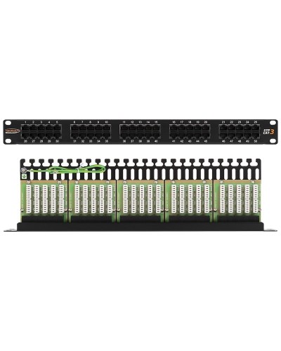 NMC-RP50UC3-1U-BK. Патч-панель 19. NIKOMAX в Коломне