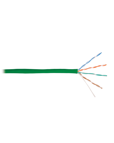 U/UTP 4pair, Cat5e, Solid, In, нг(А)-HF (NMC 9100C-GN). Кабель «витая пара» (LAN) для структурированных систем связи. NIKOMAX в Коломне