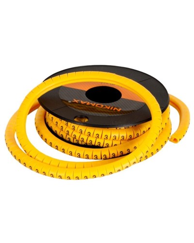 NMC-CMR-0-YL-500 (500шт). Маркер кабельный. NIKOMAX в Коломне