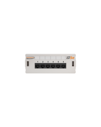 NMC-WP06UD2-GY. Патч-панель настенная 6 портов, Кат.5е. NIKOMAX в Коломне