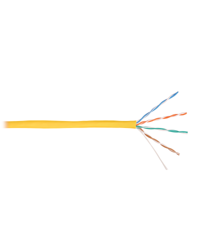 U/UTP 4pair, Cat5e, Solid, In, нг(А)-HF (NMC 4100C-YL). Кабель «витая пара» (LAN) для структурированных систем связи. NIKOMAX в Коломне
