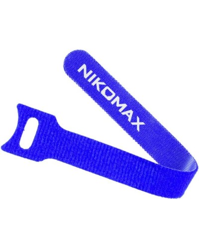 NMC-CTV150-12-SB-BL-10 (10шт). Стяжка-липучка с мягкой пряжкой. NIKOMAX в Коломне