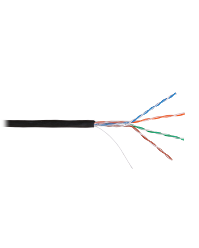 U/UTP 4pair, Cat5e, Solid, Out, PVC (NMC 4100B-BK). Кабель «витая пара» (LAN) для структурированных систем связи. NIKOMAX в Коломне