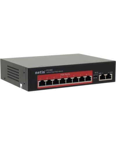 Netis P110C. Коммутатор сетевой PoE неуправляемый. Netis в Коломне