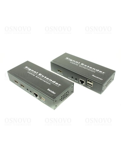 TLN-HiKM2+RLN-HiKM2. Удлинитель HDMI, ИК-сигнала, 2*USB. OSNOVO в Коломне