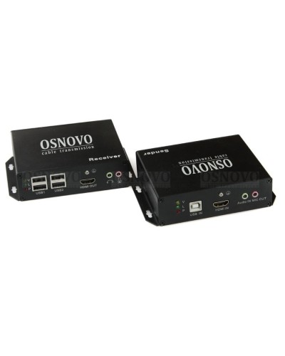 TLN-HiKMA/1+RLN-HiKMA/1. Удлинитель HDMI, USB, RS232, ИК-сигнала. OSNOVO в Коломне