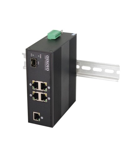 SW-40501/IC. Промышленный PoE коммутатор Fast Ethernet на 6 портов. OSNOVO в Коломне