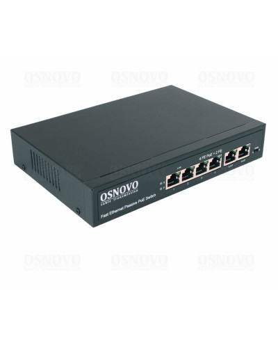 SW-20600/A(80W). Коммутатор Fast Ethernet на 6 портов. OSNOVO в Коломне